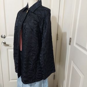 St. John black design jacket 6 large